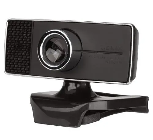 Веб-камера Gemix T20, Black, 1.3Mp, 1280x720/30 fps, мікрофон, USB 2.0, фіксований фокус, 1.5 м, багатофункціональний затискач (T20HD720P) - фото 2