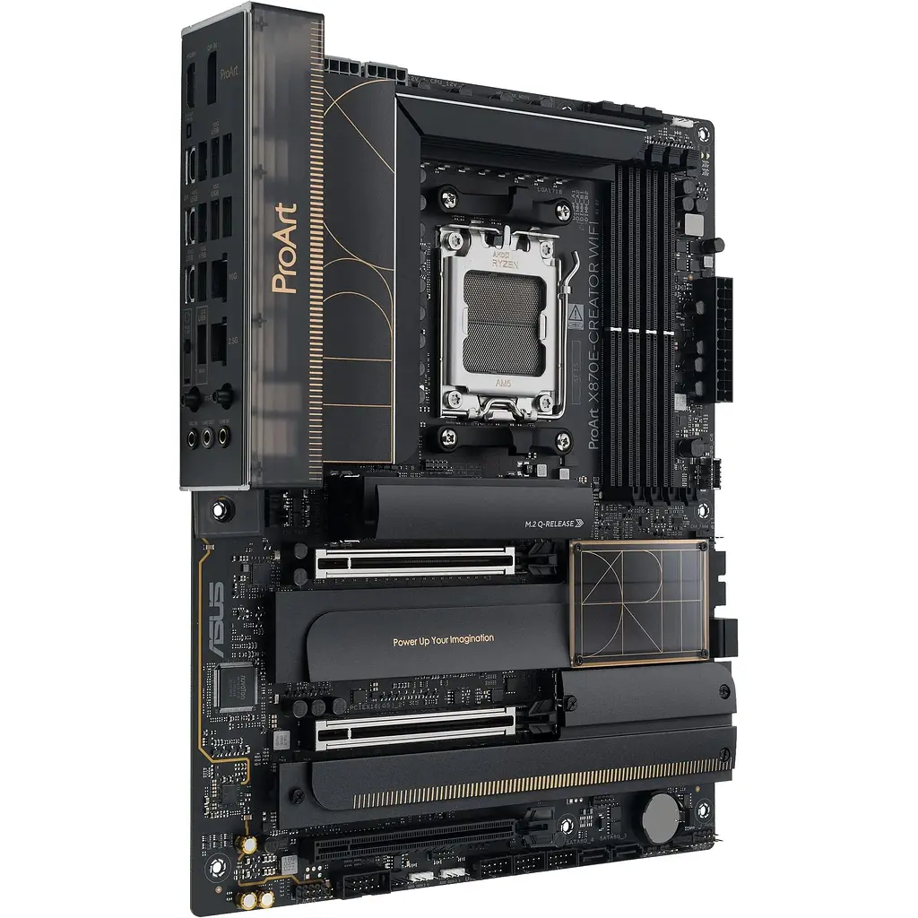 Материнська плата Asus Proart X870E-CREATOR WIFI sAM5 X870E 4xDDR5 M.2 HDMI WiFi BT ATX - фото 4