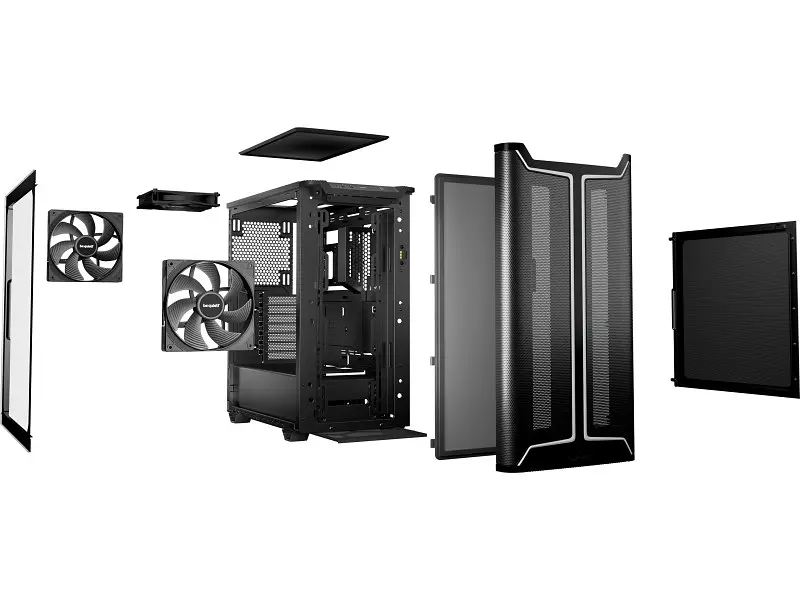 Корпус Be quiet! Pure Base 501 DX Black (BGW76) - фото 4