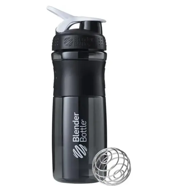 Шейкер спортивний BlenderBottle SportMixer Flip 28oz/820 мл Black/White (SM 28oz Black/White)
