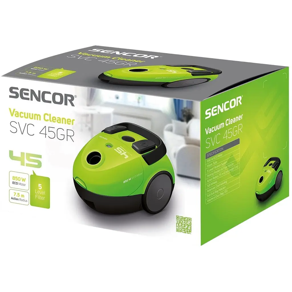 Пылесос Sencor SVC 45GR-EUE3 - фото 19