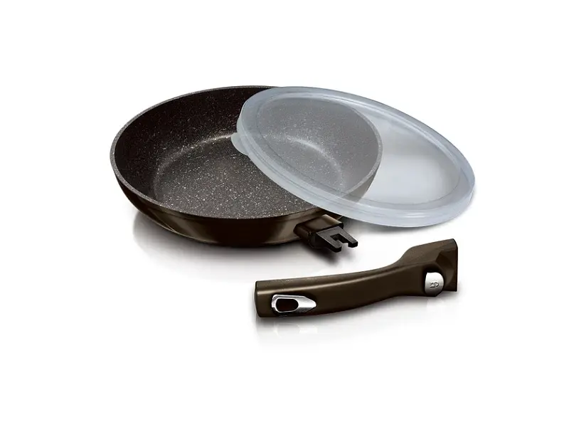 Сковорода Berlinger Haus Metallic Line Shiny Black Collection (BH-7156)