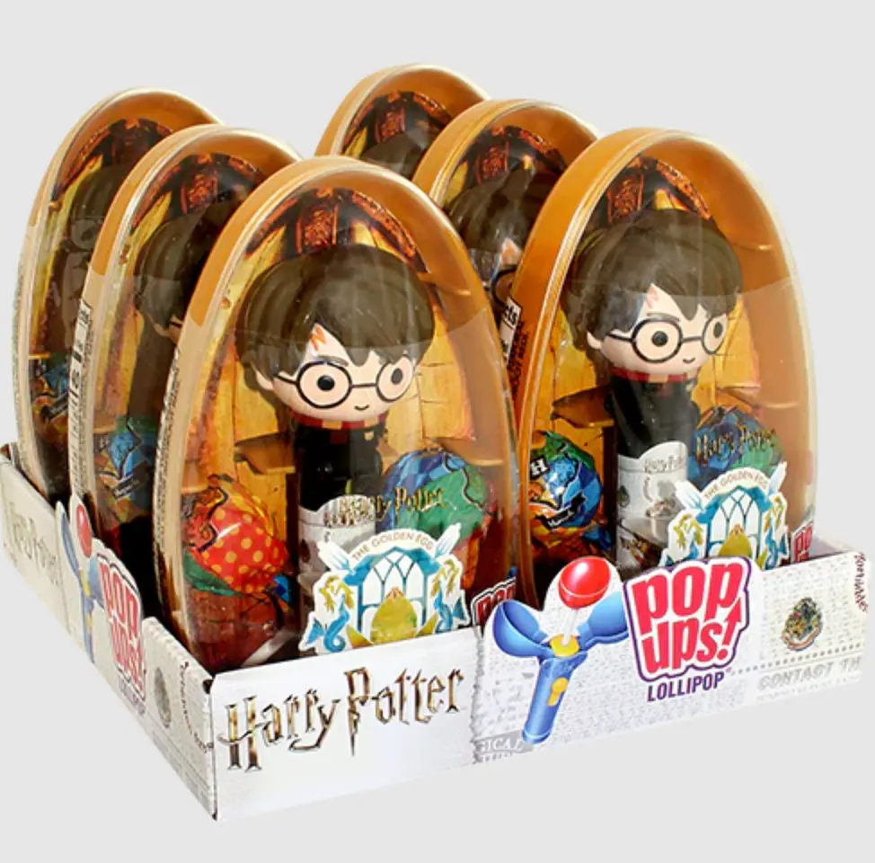 Льодяники з тримачем Harry Potter Pop Ups Lollipop Egg 20г - фото 9