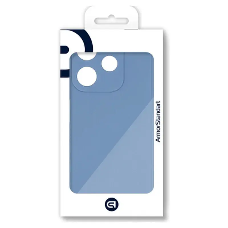 Чохол до мобільного телефона Armorstandart Matte Slim Fit Tecno Spark 10 4G (KI5q) Camera cover Light Blue (ARM69071) - фото 2
