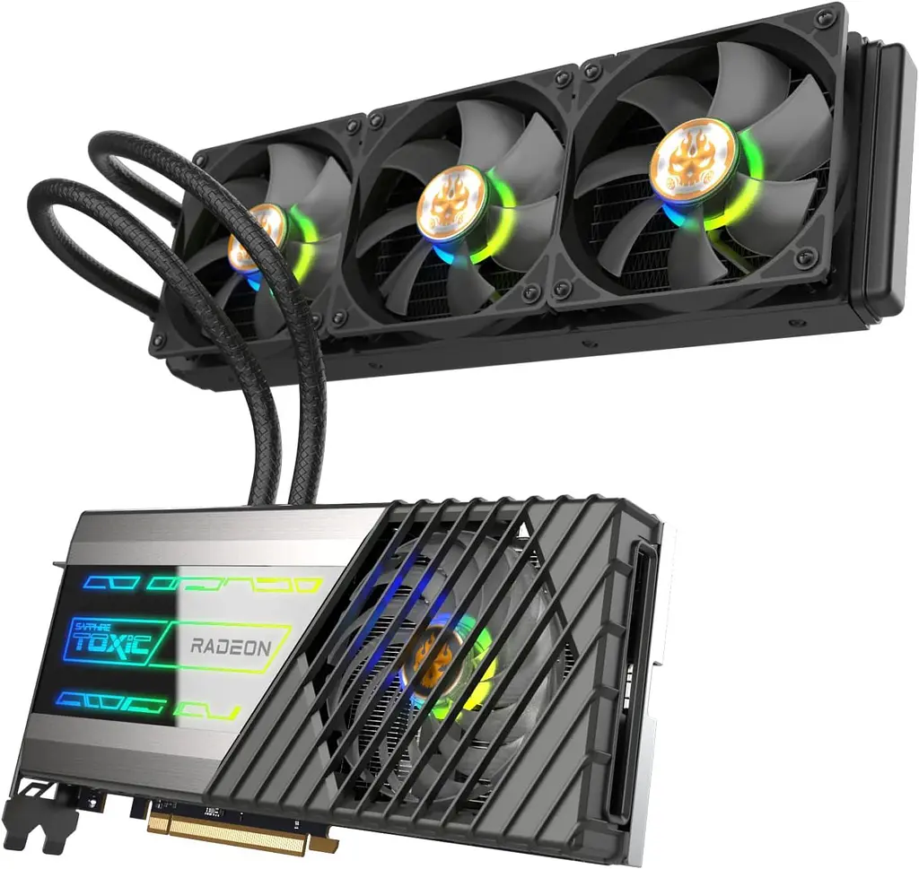 Видеокарта Sapphire AMD Radeon RX 6900 XT 16GB TOXIC Extreme Edition OC (11308-08-20G) (GDDR6, 256 bit, PCI-E v4.0) Б/у - фото 3