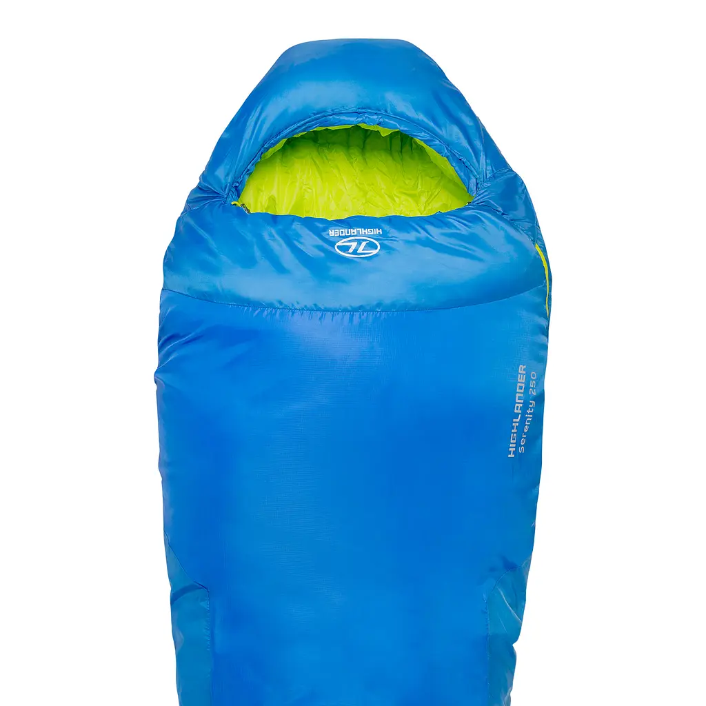 Спальний мішок Highlander Serenity 250/-4°C Blue Left (SB185-BL) - фото 3