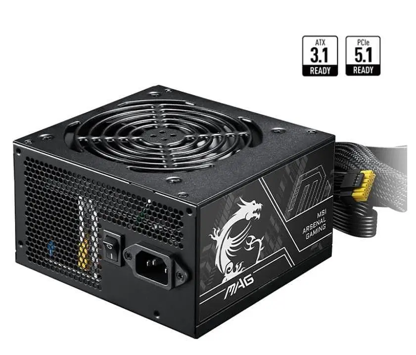 Блок живлення MSI MAG A750BN PCIE5 II 80+ Bronze (MAG A750BN PCIE5 II) - фото 2