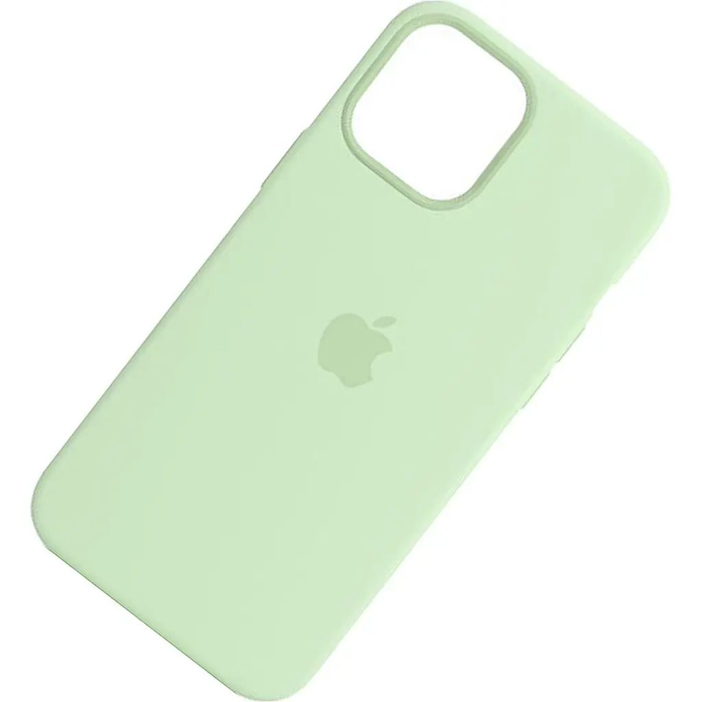Чохол Silicone Case для Apple iPhone 16 Pro Pistachio АА [115019] - фото 3