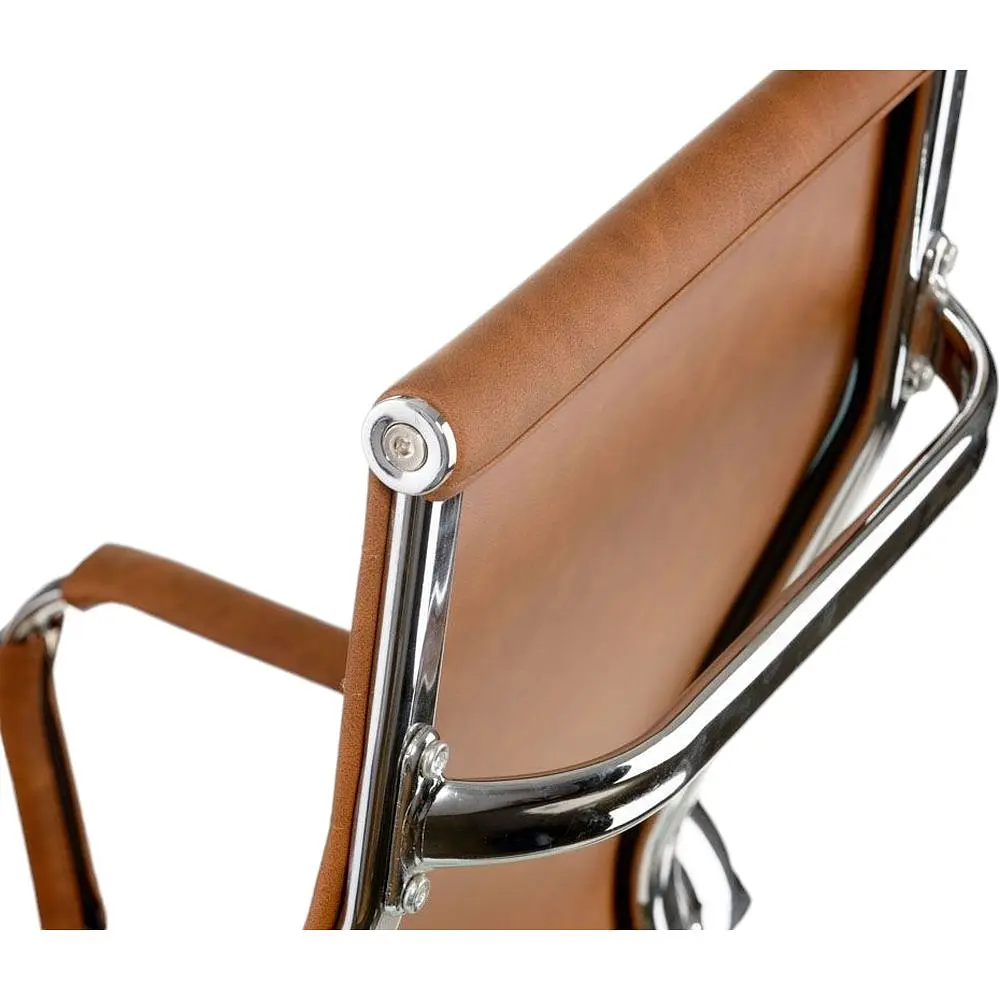 Офісне крісло Special4you Solano Artleather світло-коричневе (E5777) - фото 8