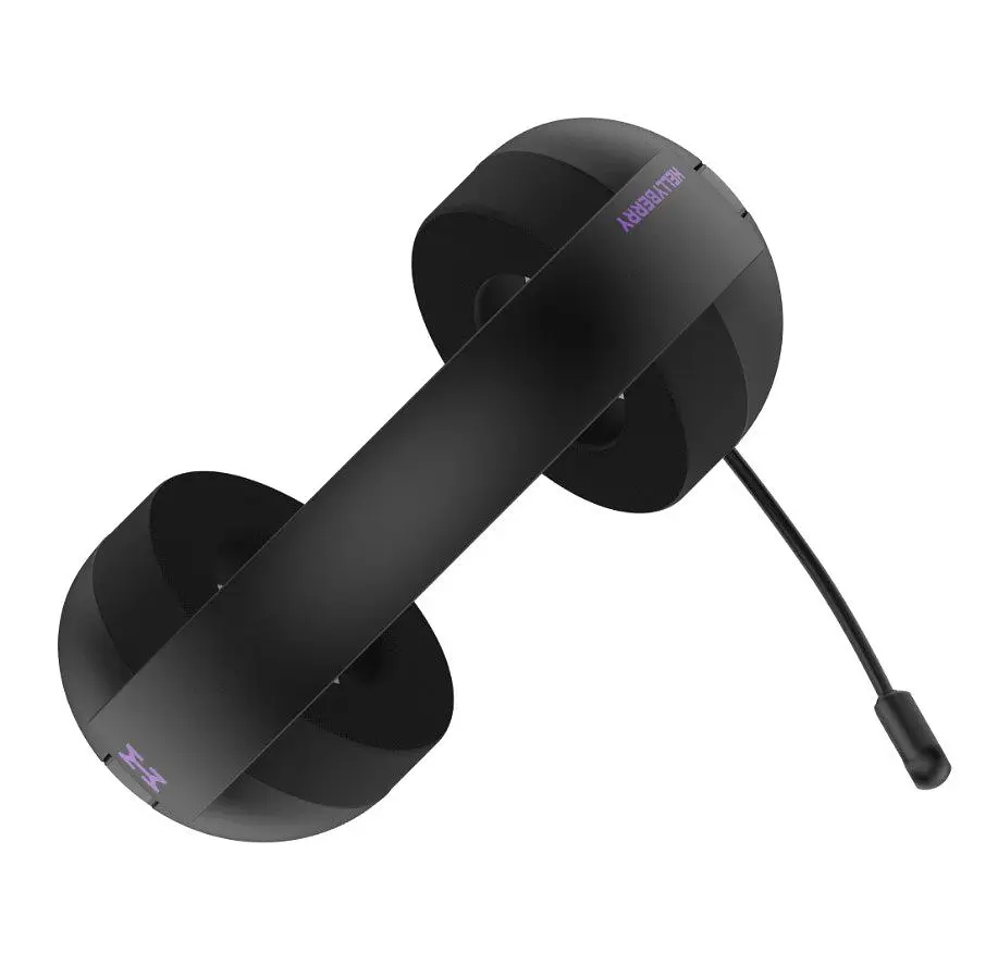 Ігрові навушники бездротові з мікрофоном HATOR HH-30-BV PRO Hellyberry Wireless Black-Violet gradient - фото 6