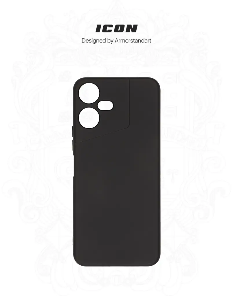 Чохол ArmorStandart ICON для Tecno POVA NEO 3 (LH6n) Camera cover Black - фото 3