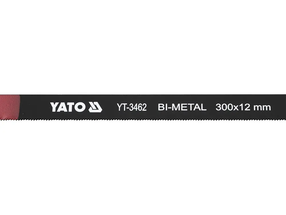 Холст по металлу Yato Bimetal-Cobalt 300 x 12 x 0.6 мм 2 шт. (YT-3462) - фото 3
