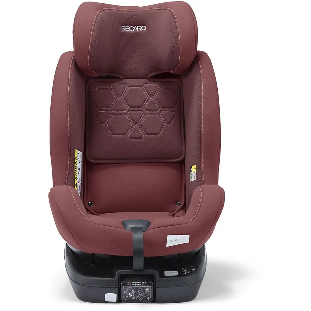 Автокресло Recaro Salia 125 Iron Red, бордовое (89047660050) - фото 3