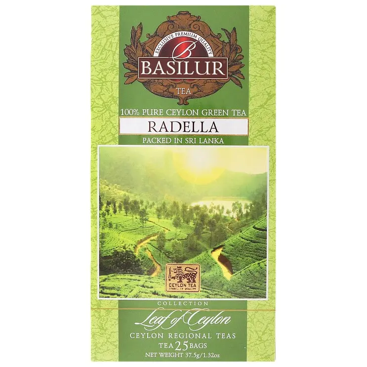 Чай зелений Basilur 37.5 г (25 шт. х 1.5 г) (896892) - фото 2