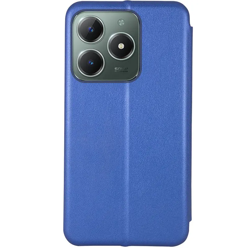 Шкіряний чохол-книжка Epik Classy для Realme Note 50 5G Синій - фото 2