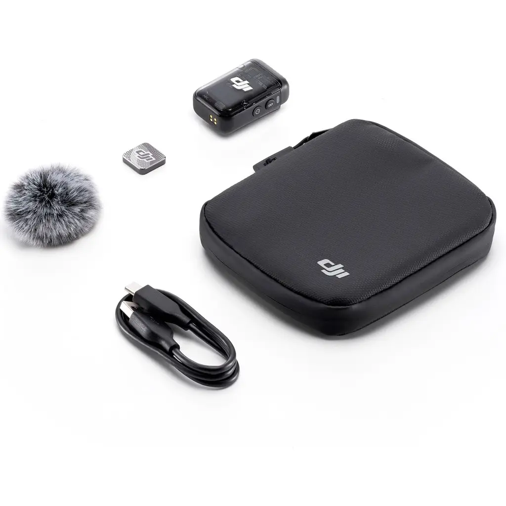 Передавач радіосистеми DJI Mic 2 Transmitter Shadow Black (CP.RN.00000328.01) [104407] - фото 6