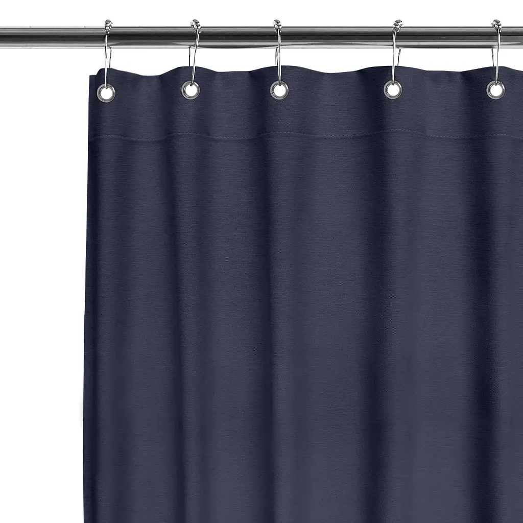 Шторка для душу та ванної з кільцями 180х200 DENIM COSAS (4822052436783) - фото 2