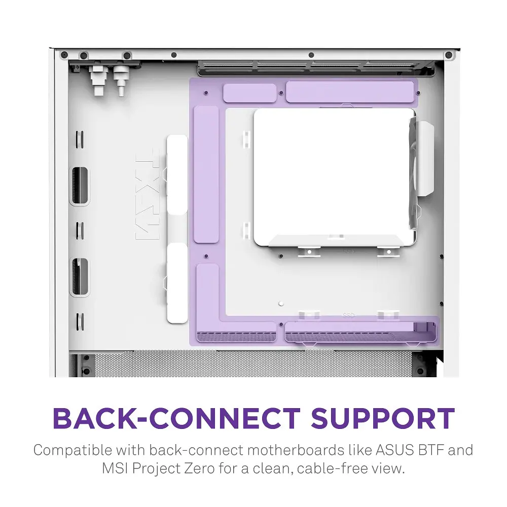Корпус NZXT H3 Flow White без БЖ (CC-H31FW-01) - фото 4