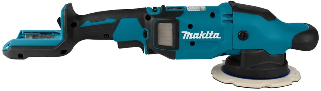 Шліфмашина полірувальна 2-х режимна акумуляторна Makita DPO600Z (150 мм, 1600-6800 хв-1, BL, LXT, без акумуляторів та зарядного пристрою) - фото 4