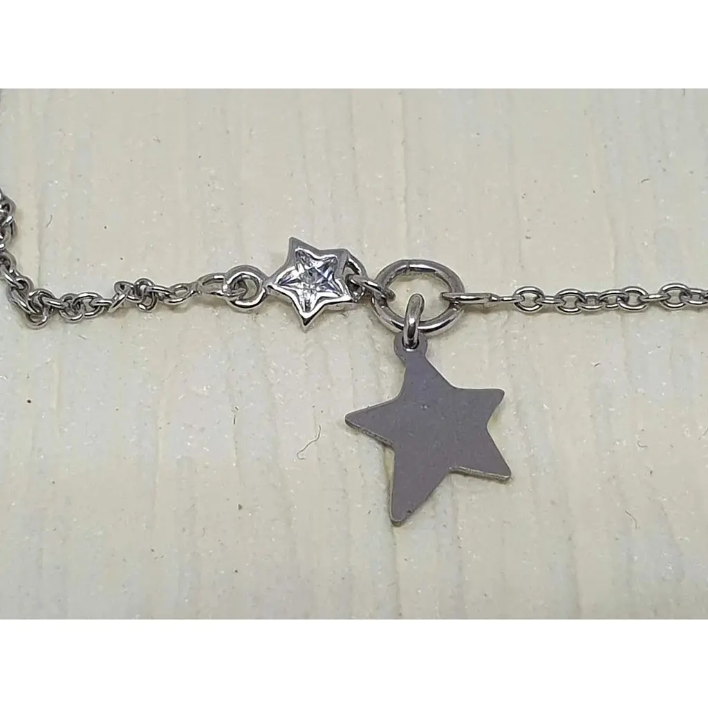 Срібний браслет Qvaliz Зірка з фіанітом. 905LTB5 - фото 2