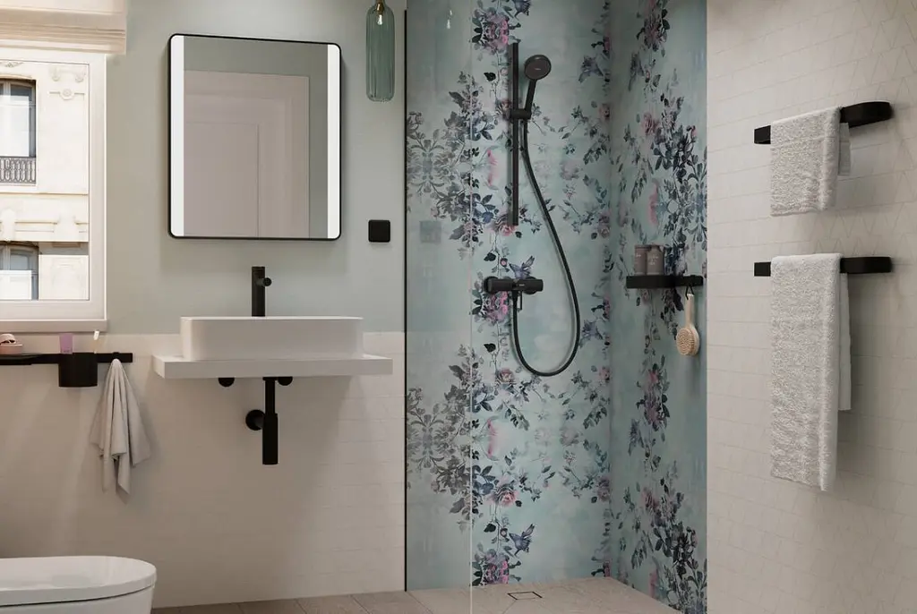 Душовий гарнітур Hansgrohe Activera Select S 2jet EcoSmart зі стійкою 65 см matt black 28044670 - фото 2