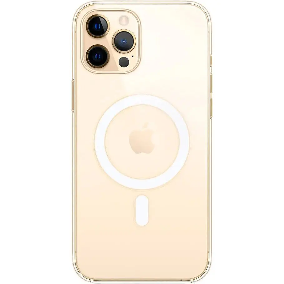 Чохол Clear Case with MagSafe для Apple iPhone 12/12 Pro Transparent AA [84278] - фото 4
