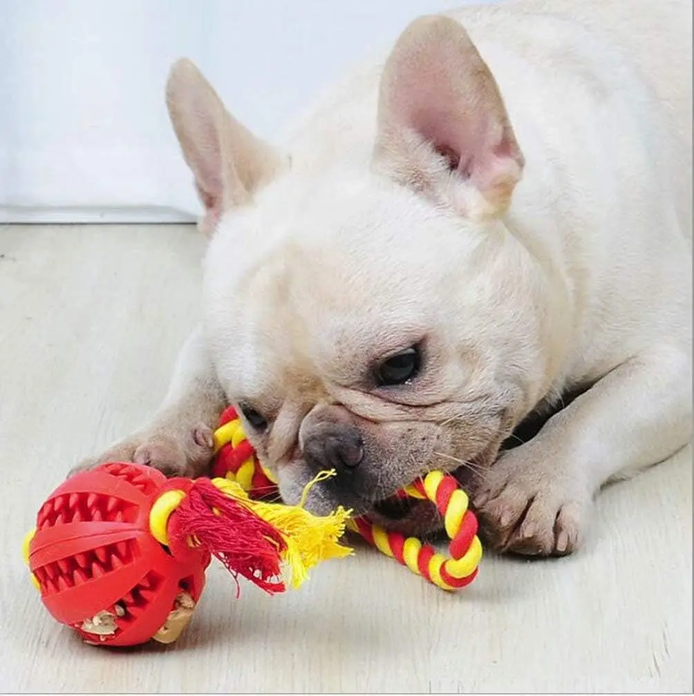 Іграшка для собак Derby Rubber Dog Chew Toy with Rope - фото 2