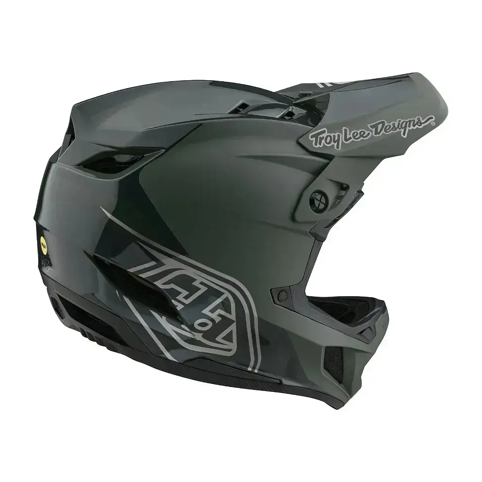 Велошолом Troy Lee Designs D4 Polyacrylite Helmet L Olive (1106-174500024) - фото 6
