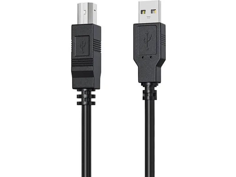 Кабель HP USB2.0 AM/BM 1м Black (DHC-PT100-1M)