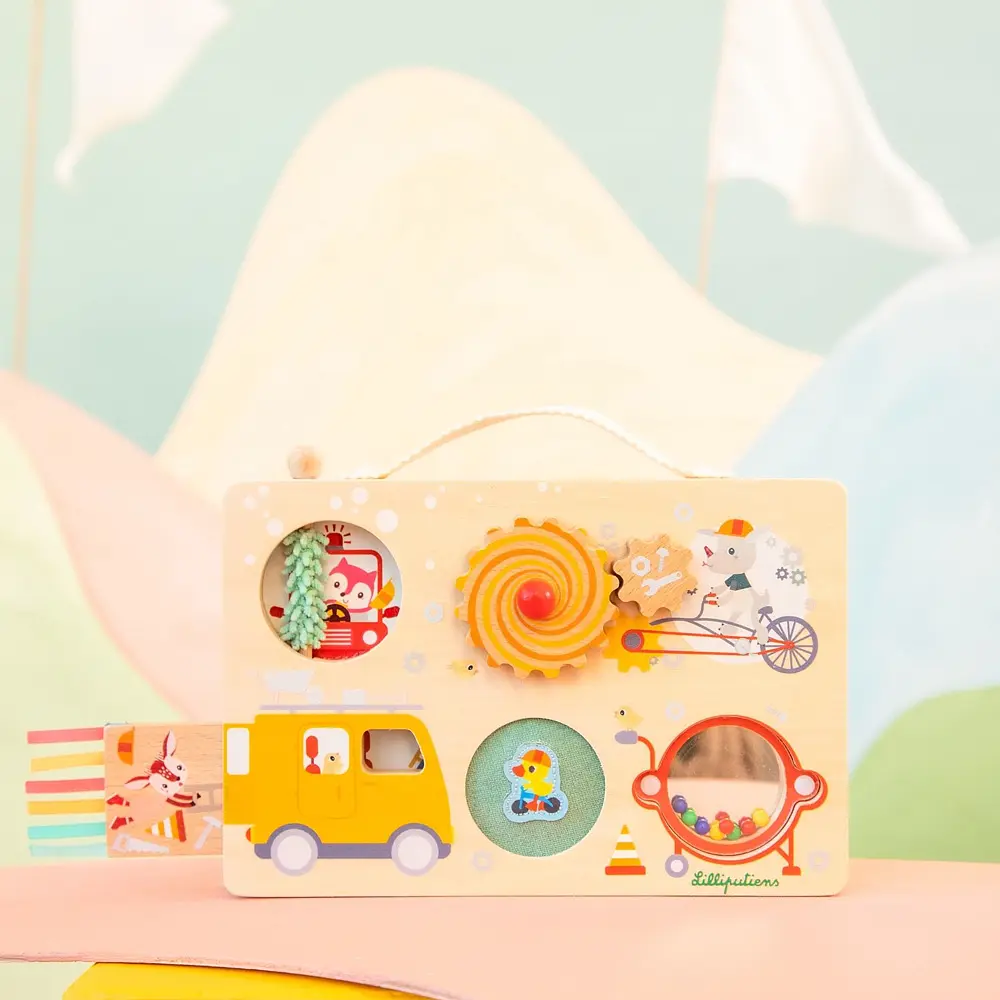 Панель розвиваюча Lilliputiens Транспорт (83509) - фото 2