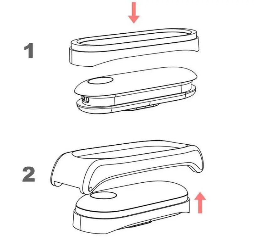 Металевий ремінець Primo Mijobs для фітнес-браслета Xiaomi Mi Smart Band 6 Black - фото 5