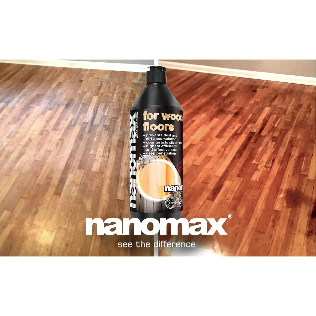 Средство для мытья полов Nanomax Pro Для паркета 1000 мл (5901549955057) - фото 2
