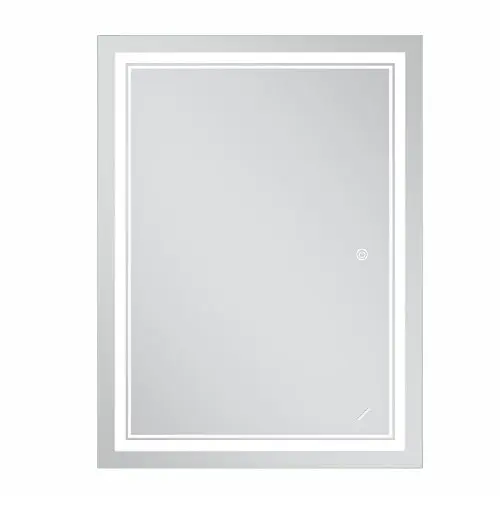 Дзеркало Mixxus Premium QUADRO MR20-80x60-REVERSE (LED Touch, Anti-fog) (MP6619) - фото 2