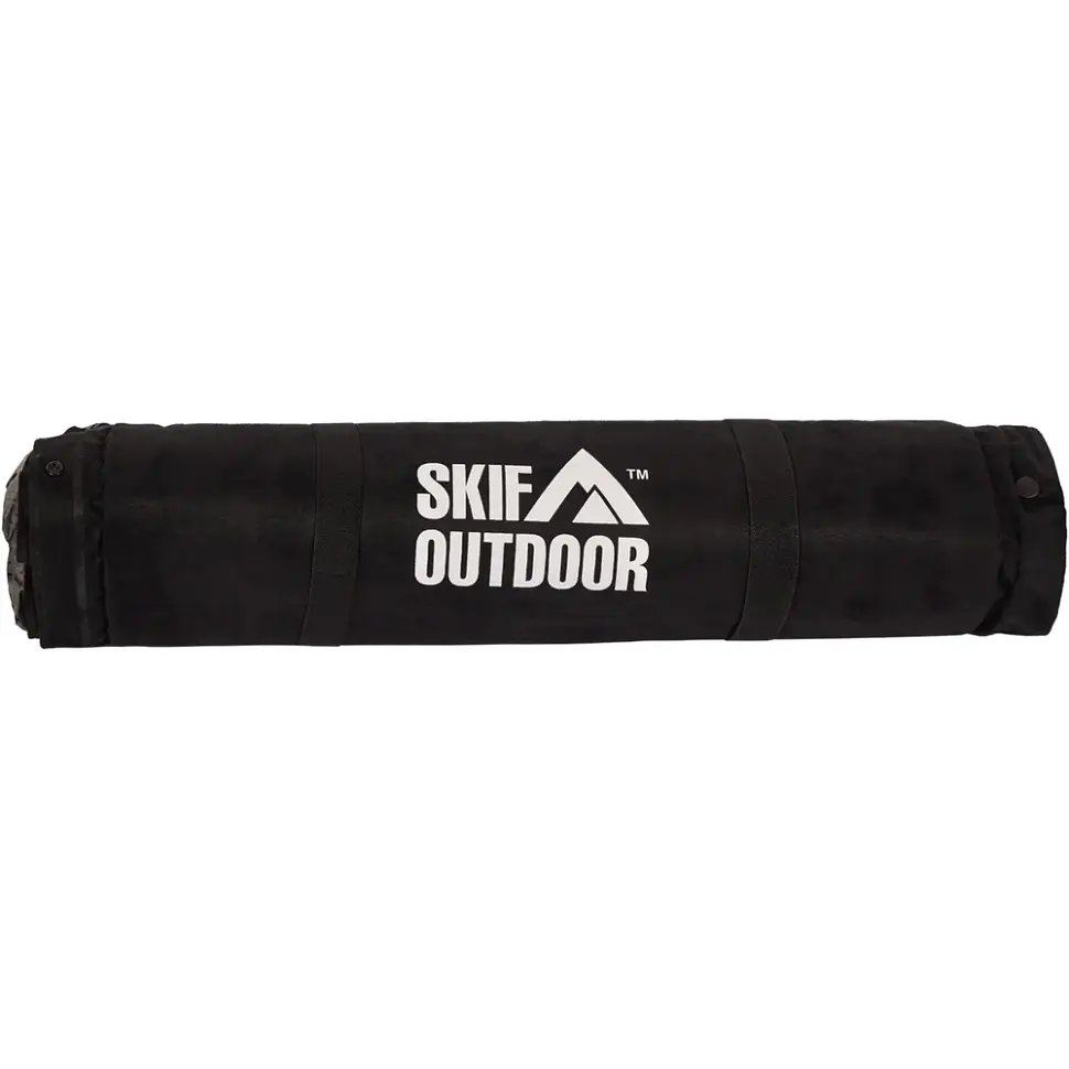 Килимок самонадувний Skif Outdoor Specialist. Розмір 195x58x5 см. Чорний - фото 5