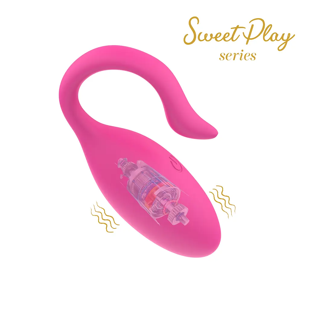 Віброяйце Erospace Sweet Play A9 10.5 см рожевий - фото 8