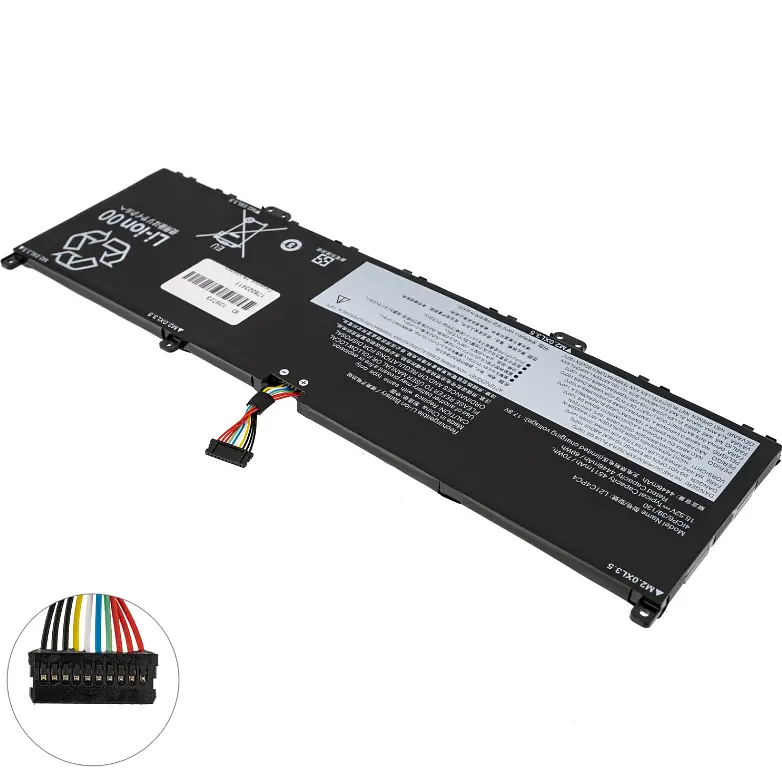 Акумулятор Lenovo L21C4PC4 (Yoga Slim 7 ProX 14ARH7, 14IAH7) 15.52V 4511 mAh 70Wh Black