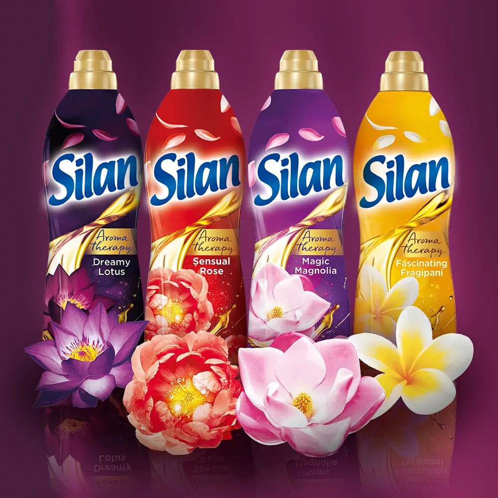Ополіскувач для білизни Silan Чуттєва троянда, 0.8 л (820464) - фото 7