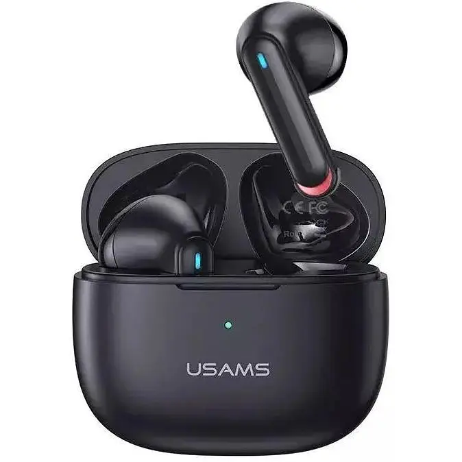 Навушники Usams NX10 Dual-mic ENC TWS Earbuds чорні 2 мікрофони - фото 2