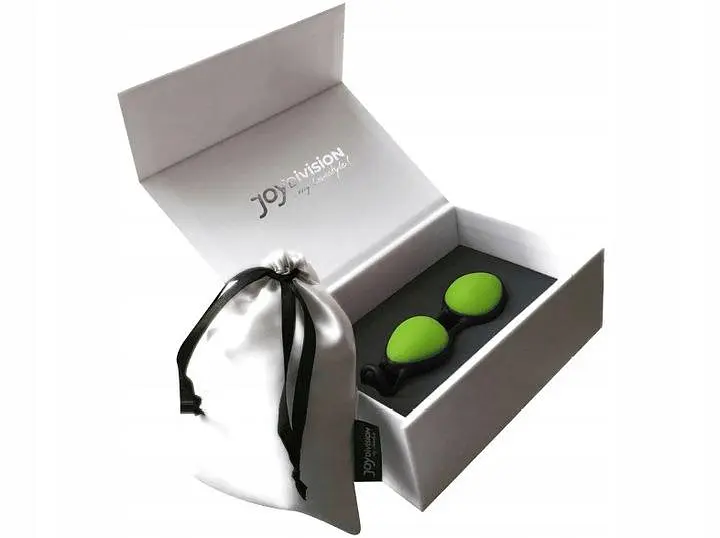 Вагінальні кульки Joydivision Joyballs Secret, 11.4 см, зелений - фото 6