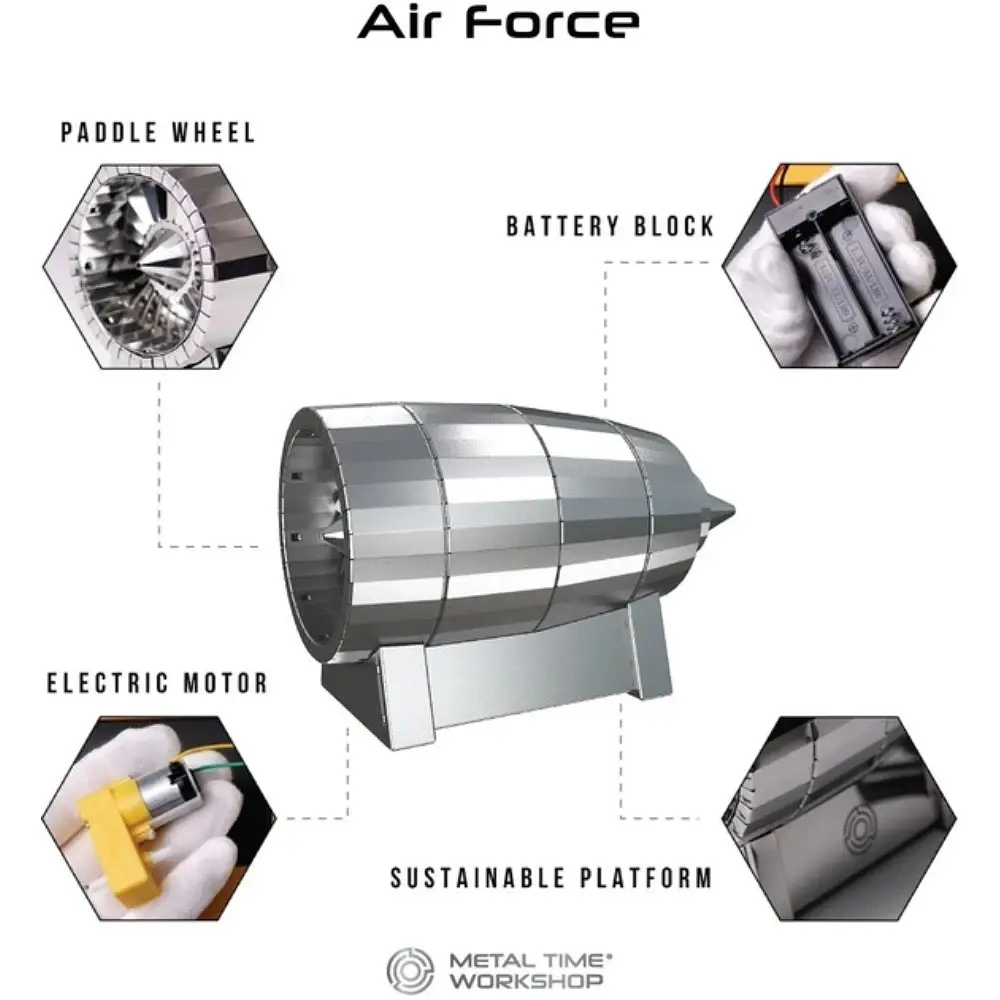 Коллекционная модель Metal Time Air Force MT022 - фото 3