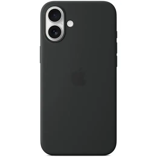 Силіконовий чохол CasePro Silicone Case with MagSafe Black для iPhone 16 Plus - фото 5