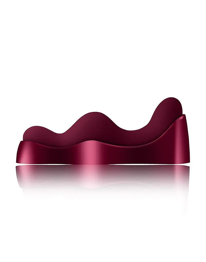Універсальний sit-on-top вібратор Rocks Off Ruby Glow Blush, пульт ДК - фото 4