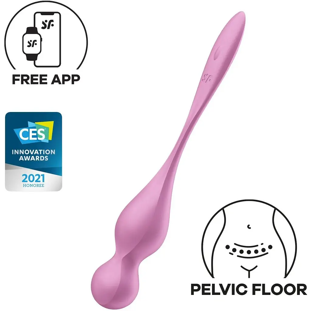 Вагинальные шарики с вибрацией Satisfyer Love Birds 1 - фото 2