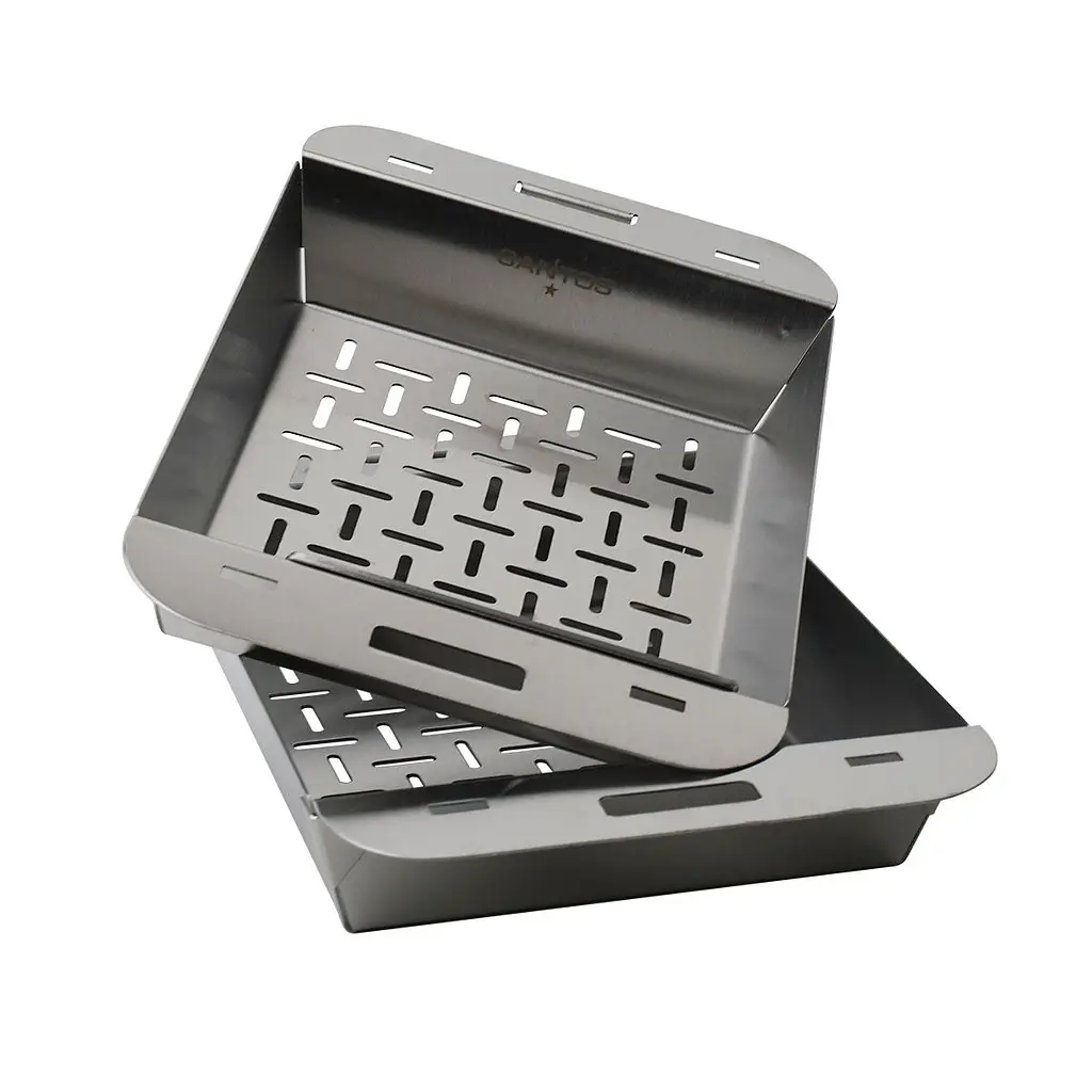 Набор вок-корзинок для гриля SANTOS, нержавеющая сталь, (237253) - фото 4