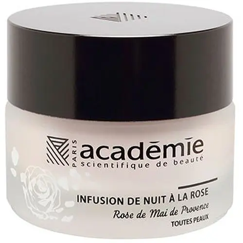 Ночной крем Academie Night Infusion Rose Cream Розовая инфузия 30 мл (3145071615054) - фото 2