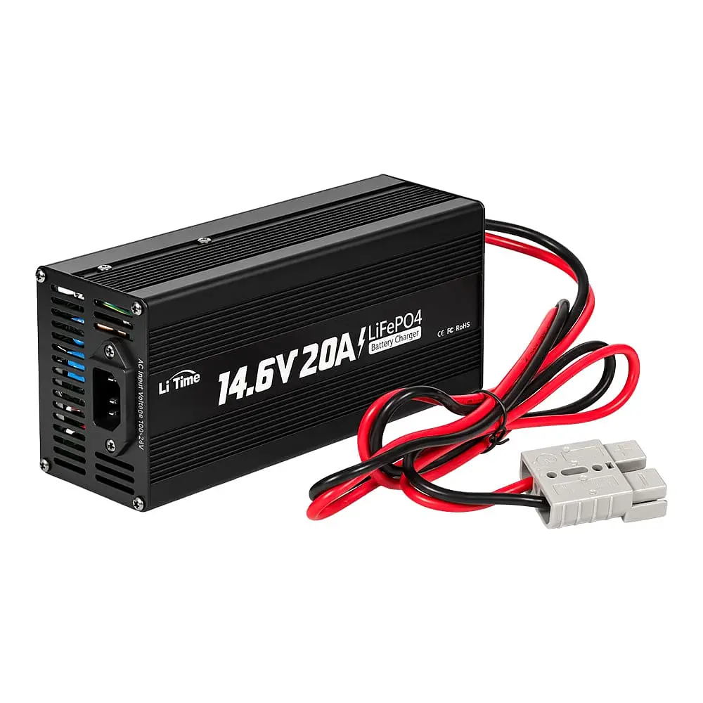 Зарядний пристрій для акумуляторних батарей LiFePO4 14.6V/20A LiTime L12V20A-BCHA-X (44-00537) - фото 3