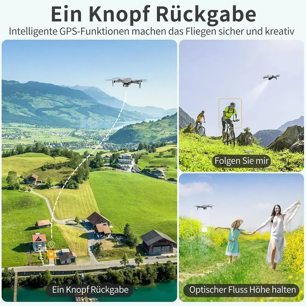 Квадрокоптер Wipkviey Wing 12 4K GPS Brushless - фото 6