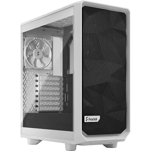 Корпус Fractal Design Meshify 2 Compact Lite TG White (FD-C-MEL2C-04) - фото 2
