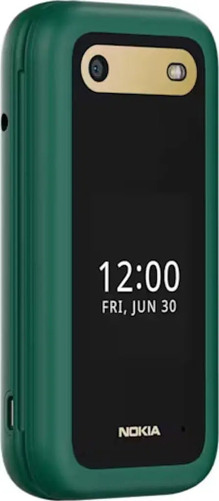 Кнопочный телефон Nokia 2660 Flip Green (UA) - фото 4