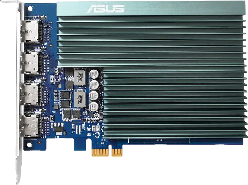 Відеокарта GeForce GT 730 2GB Asus Silent (GT730-4H-SL-2GD5) - фото 4